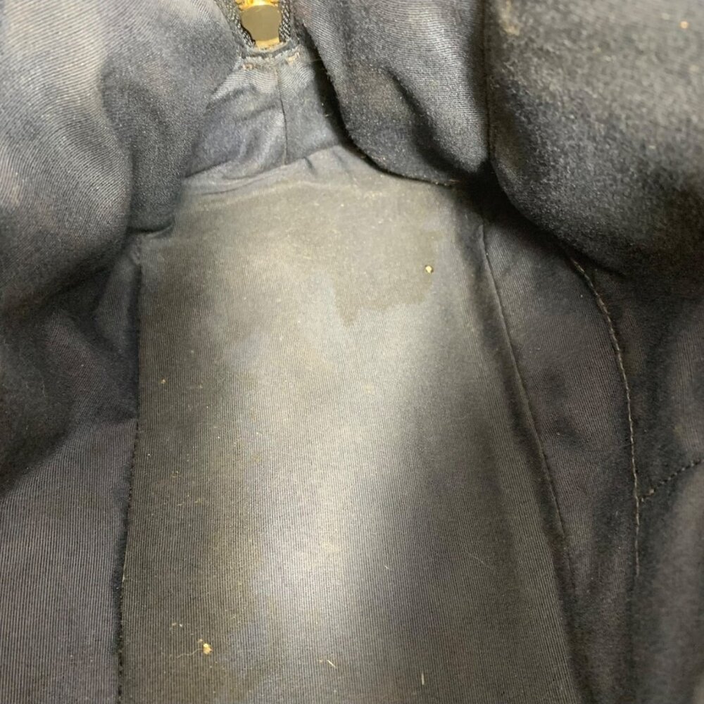 COACH Cora Crossgrain Domed Satchel F34491 Midnight/Chalk + Hang Tag *NO STRAP - Picture 11 of 13